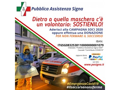 Donazioni Covid 19