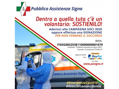 Donazioni Covid 19