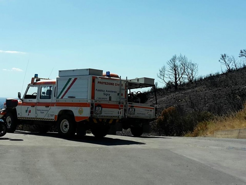 Incendio Grosseto