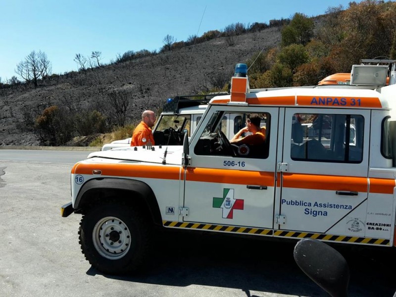 Incendio Grosseto