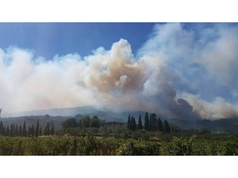 Incendio Montale