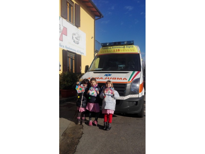 Albero natale bambini scuola Rodari 2016