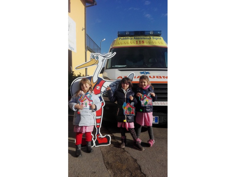 Albero natale bambini scuola Rodari 2016